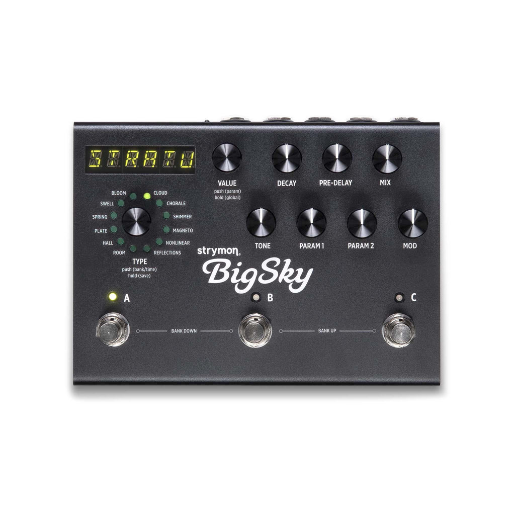 Pedal Guitar Strymon BigSky Reverb, Midnight Edition