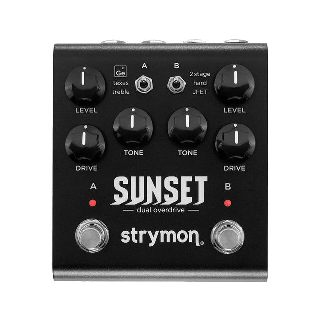 Pedal Guitar Strymon Sunset Dual Overdrive, Midnight Edition