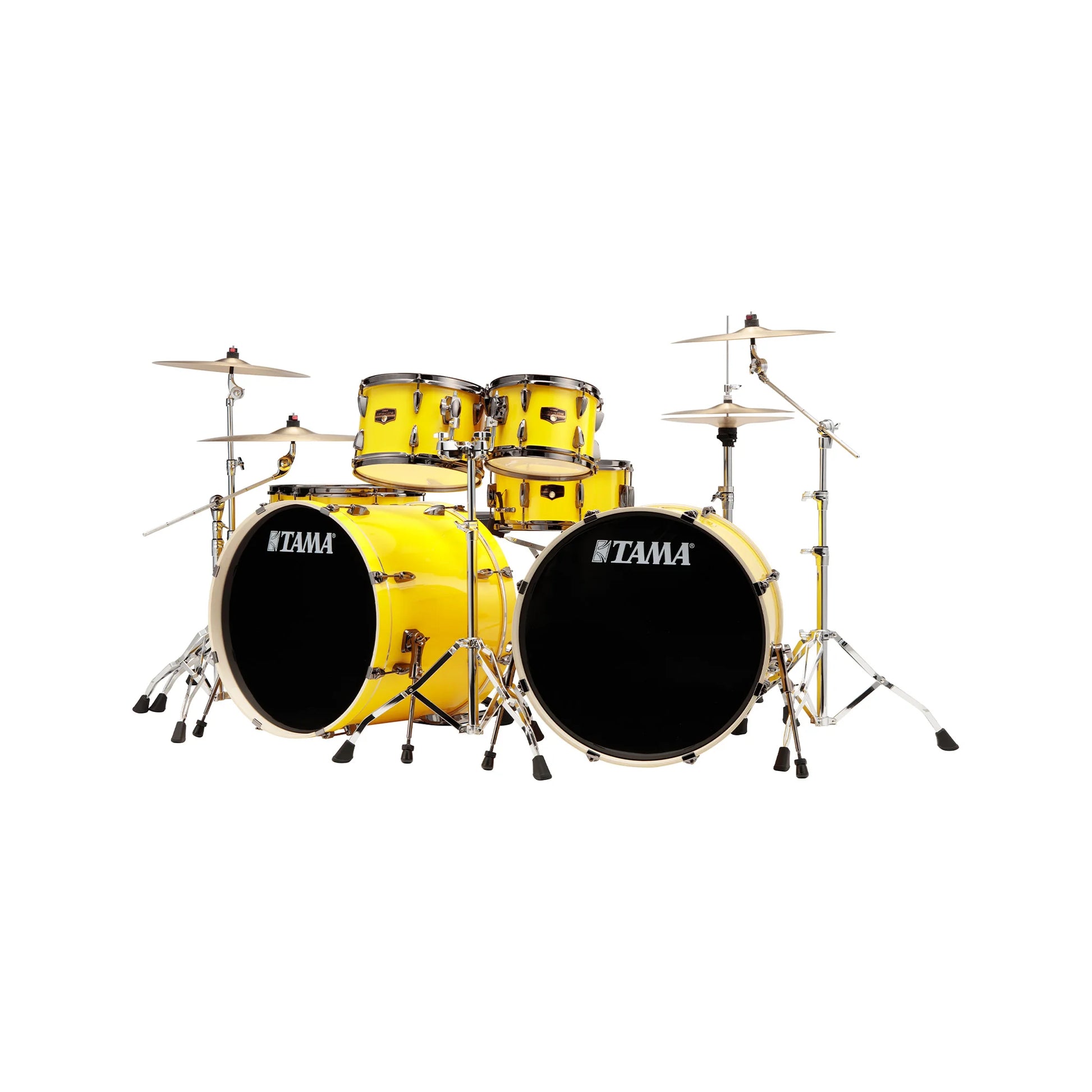 Trống Cơ Tama Imperialstar IP72ZH9WBN LTD Lars Ulrich (22B-22B/10T-12T/14F-16F/14S + Hardware), w/Black Nickel Shell Hardware, Matching Wood Hoops Bass Drum - Việt Music