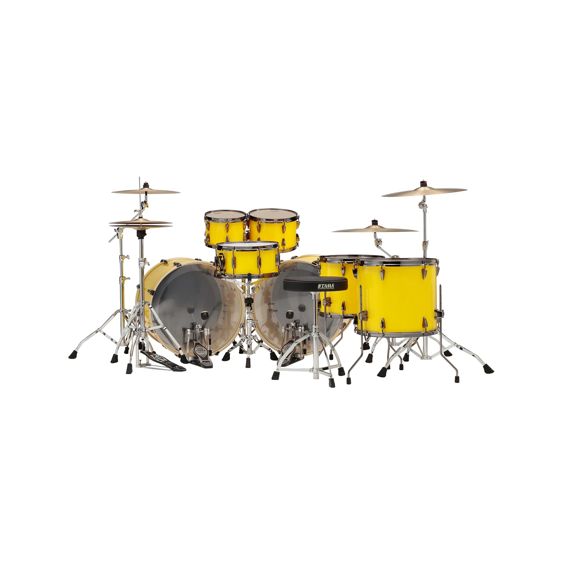 Trống Cơ Tama Imperialstar IP72ZH9WBN LTD Lars Ulrich (22B-22B/10T-12T/14F-16F/14S + Hardware), w/Black Nickel Shell Hardware, Matching Wood Hoops Bass Drum - Việt Music