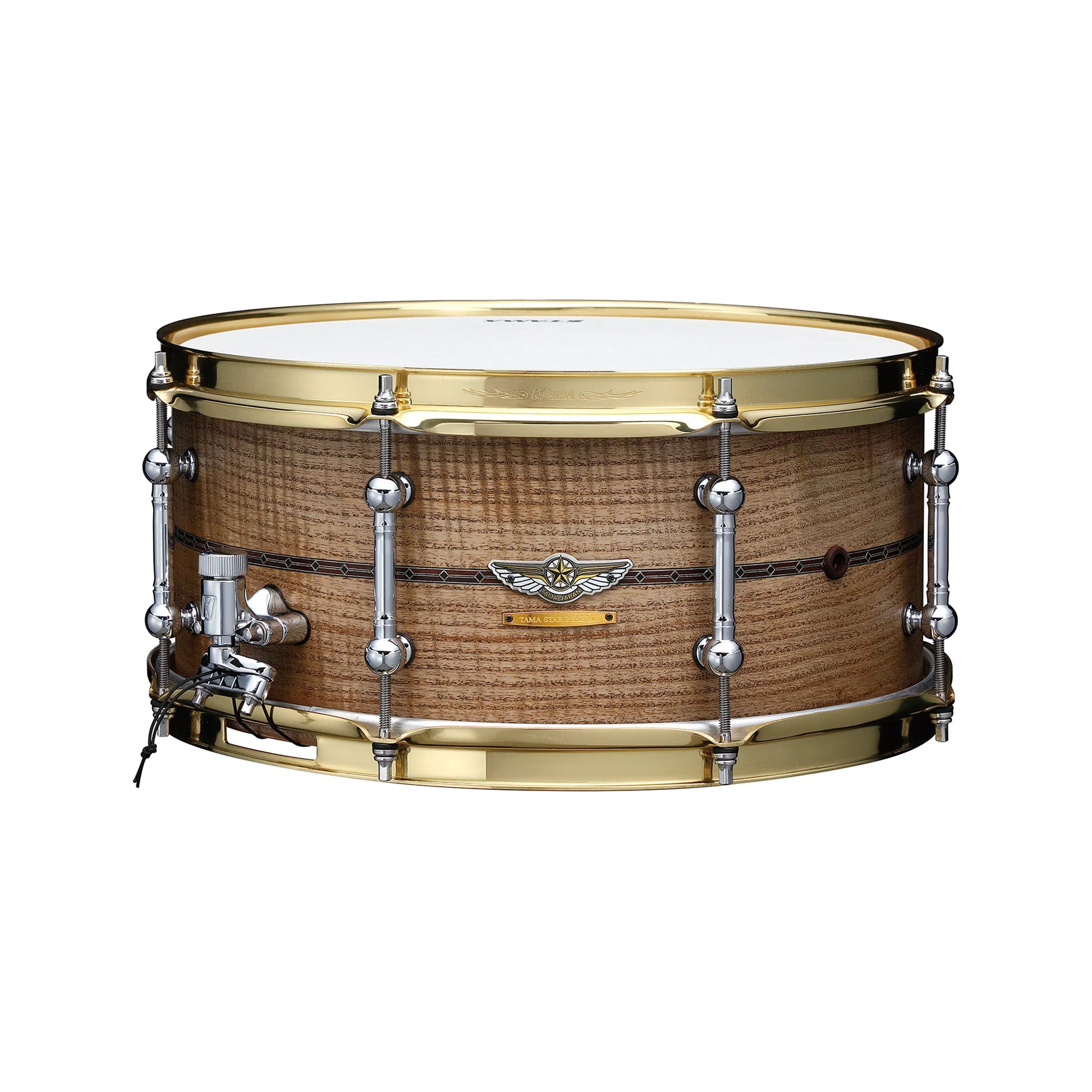 Trống Snare Tama Limited Edition Star Reserve 8mm Solid Curly Ash TLGCA1465S - Việt Music