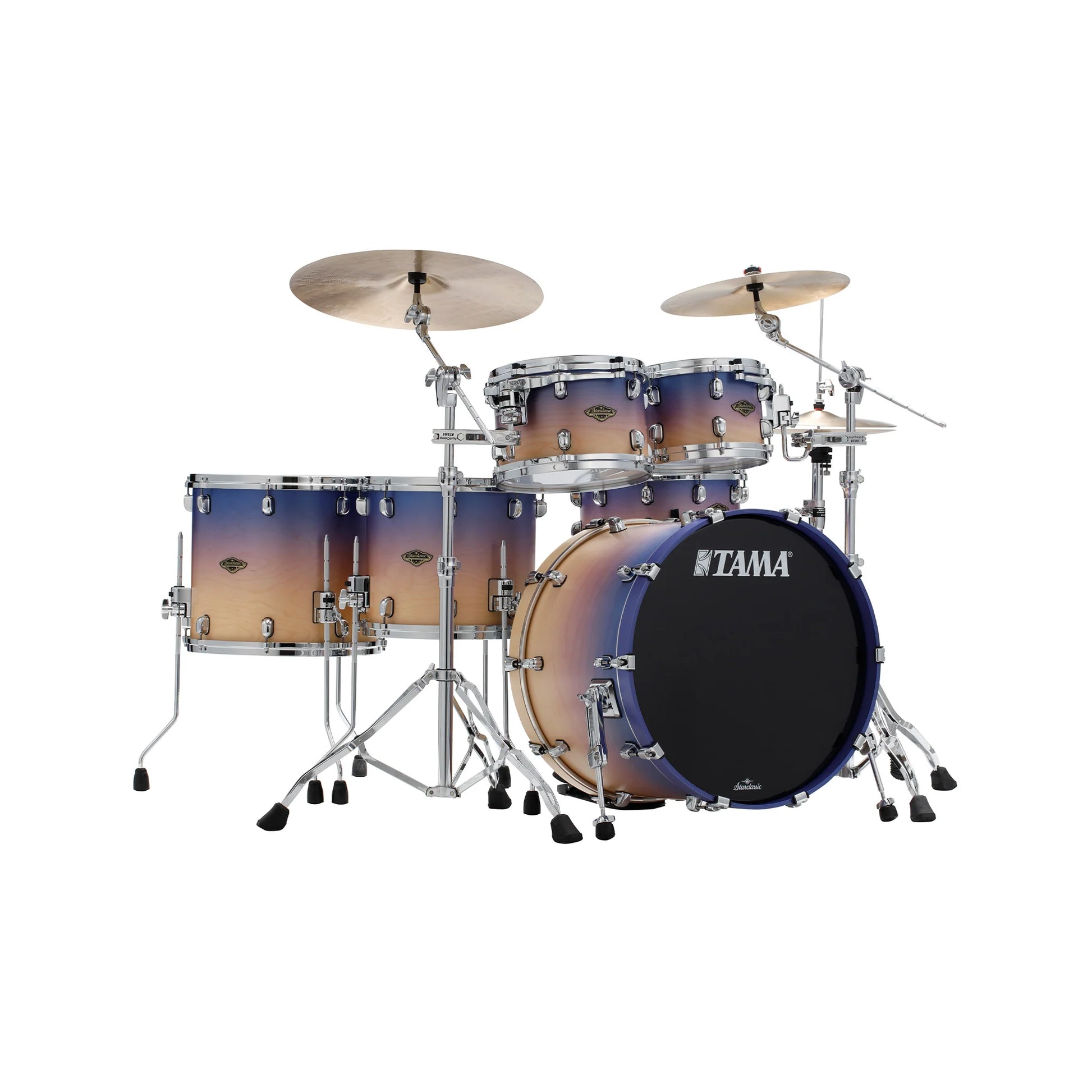 Trống Cơ Tama Starclassic Walnut/Birch WBS52RZS (22B/10T-12T/14F-16F), Lacquer Finishes - Việt Music