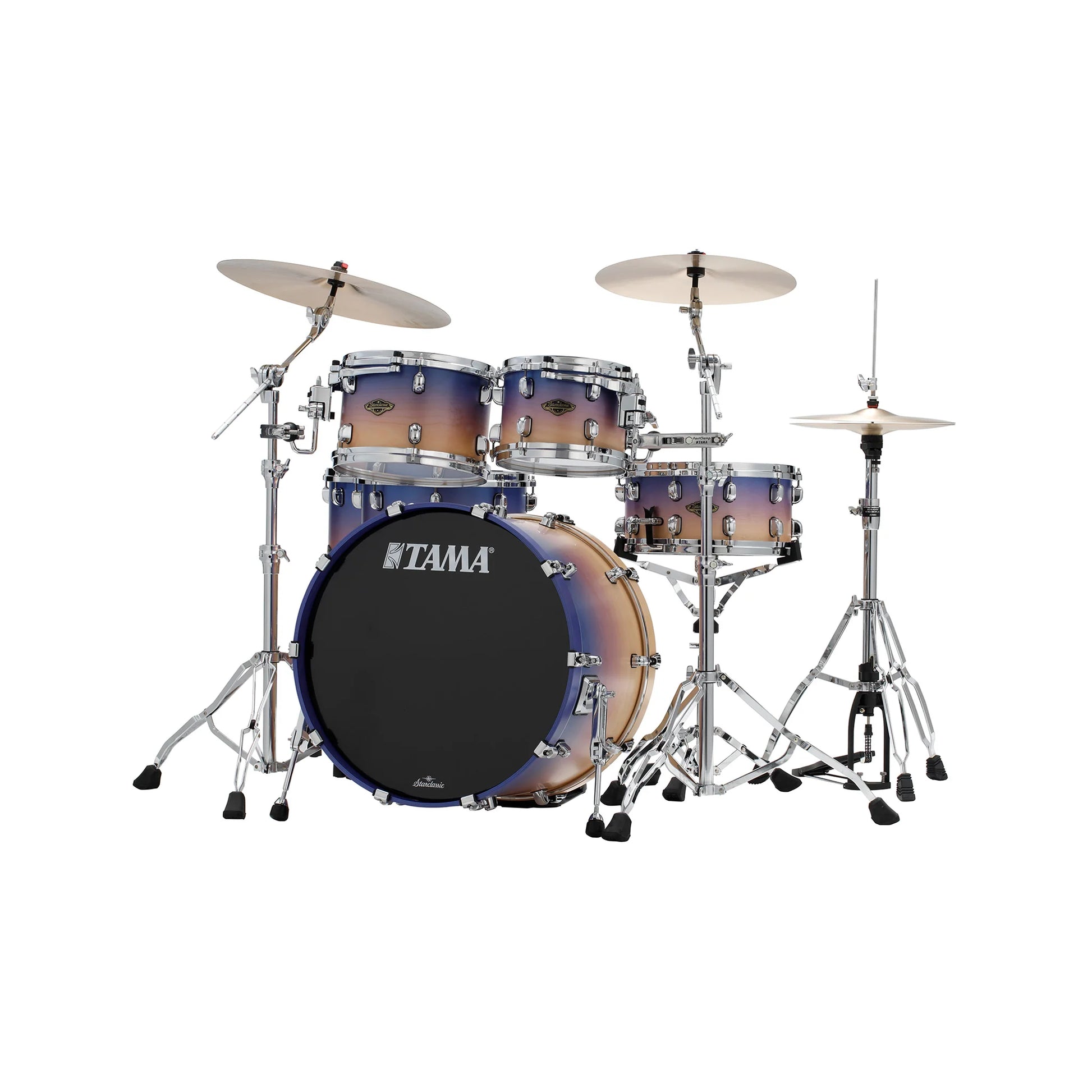 Trống Cơ Tama Starclassic Walnut/Birch WBS52RZS (22B/10T-12T/14F-16F), Lacquer Finishes - Việt Music
