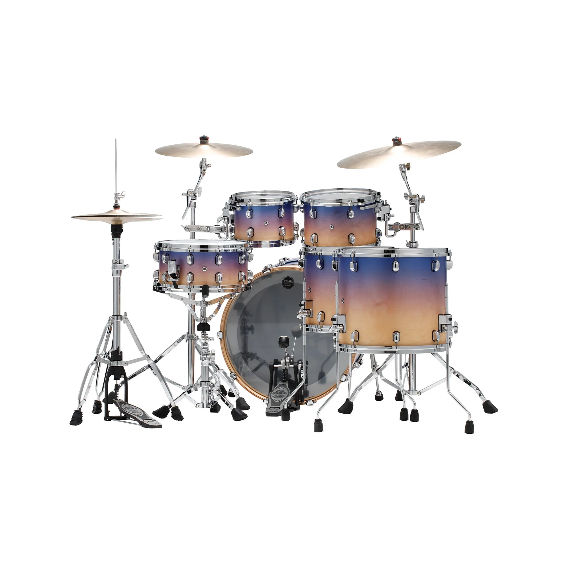 Trống Cơ Tama Starclassic Walnut/Birch WBS52RZS (22B/10T-12T/14F-16F), Lacquer Finishes - Việt Music