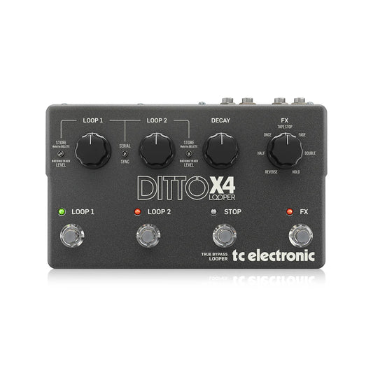 Pedal Guitar TC Electronic Ditto X4 Looper - Việt Music