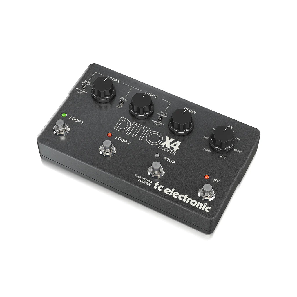 Pedal Guitar TC Electronic Ditto X4 Looper - Việt Music