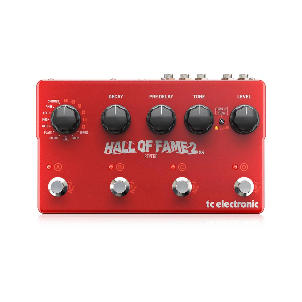 Pedal Guitar TC Electronic Hall Of Fame 2 X4 Reverb - Việt Music