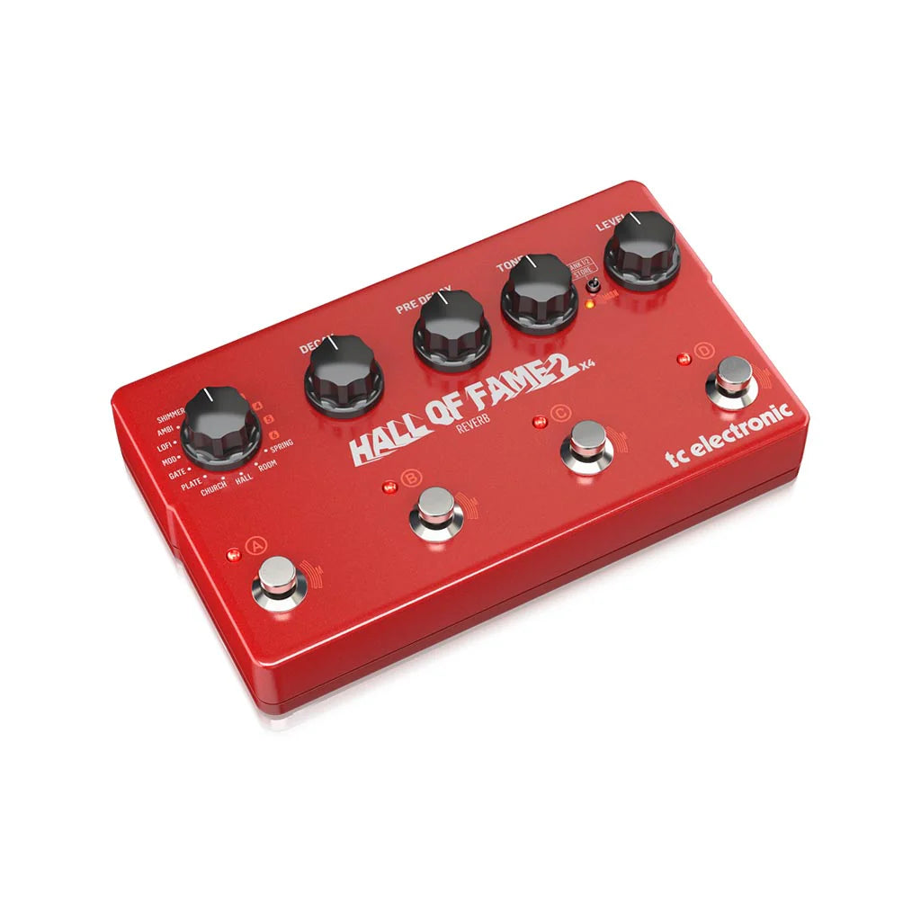 Pedal Guitar TC Electronic Hall Of Fame 2 X4 Reverb - Việt Music