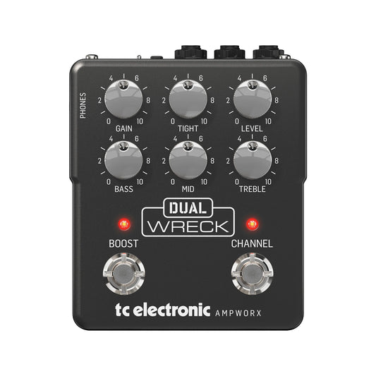 Pedal Guitar TC Electronic Ampworx Dual Wreck Preamp - Việt Music