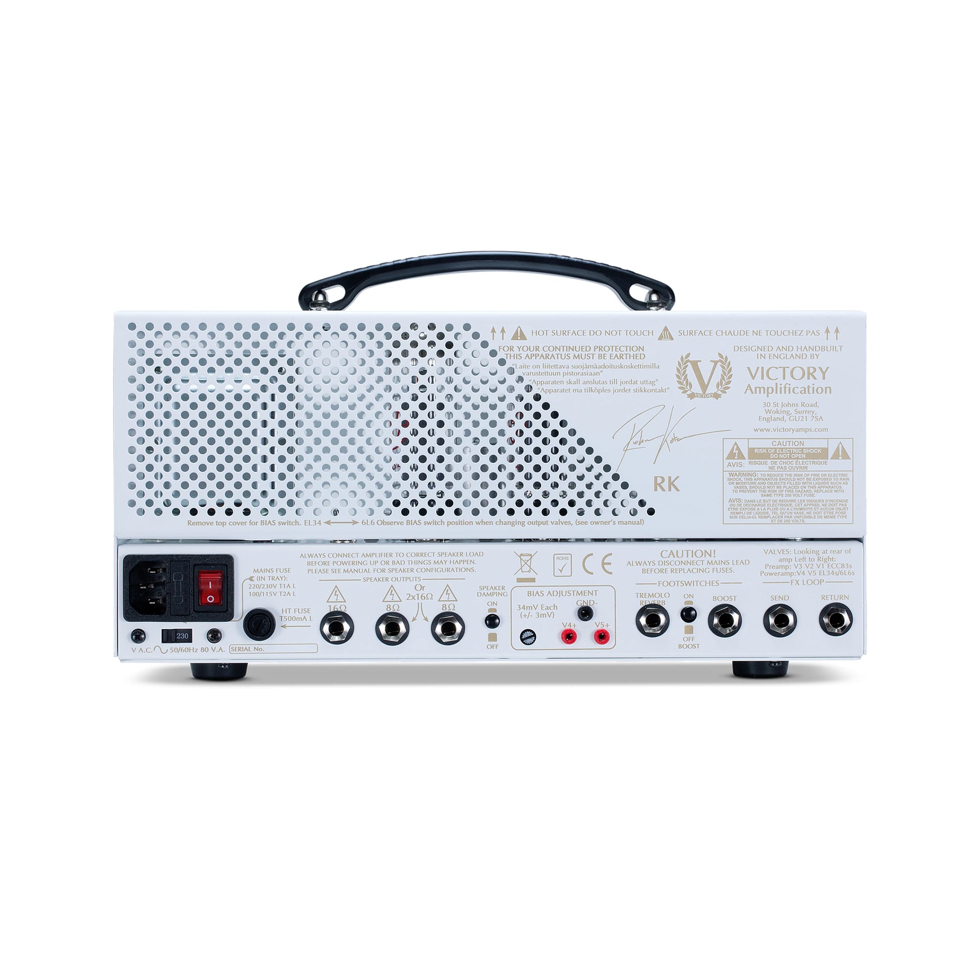 Amplifier Victory RK50 Richie Kotzen, Head 50W - Việt Music