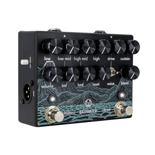 Pedal Guitar Walrus Audio Badwater Bass Preamp D.I. - Việt Music