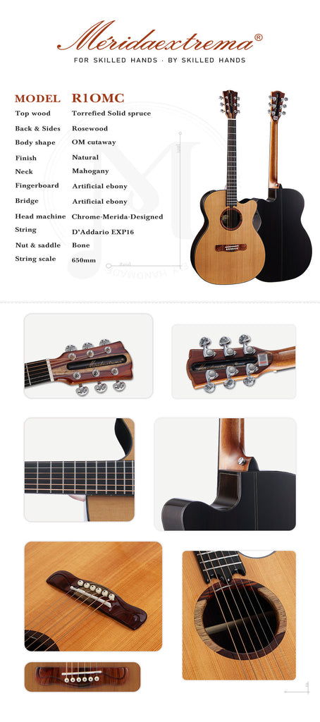 Đàn Guitar Acoustic Merida Extrema R1OMC