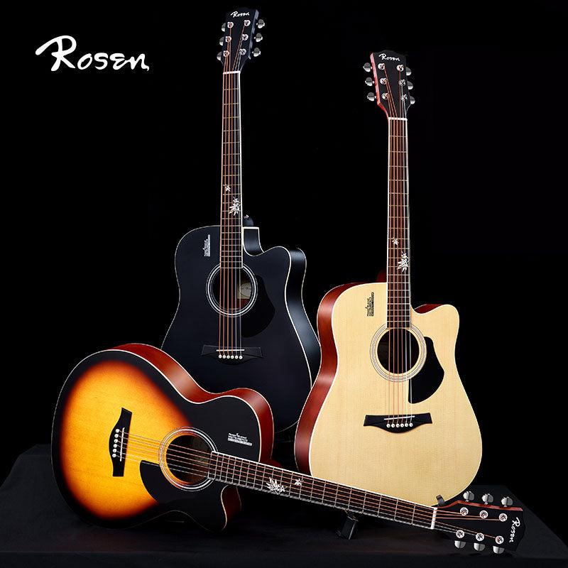 Đàn Guitar Acoustic Rosen G12D Pro - Dreadnought (Full phụ kiện) - Việt Music