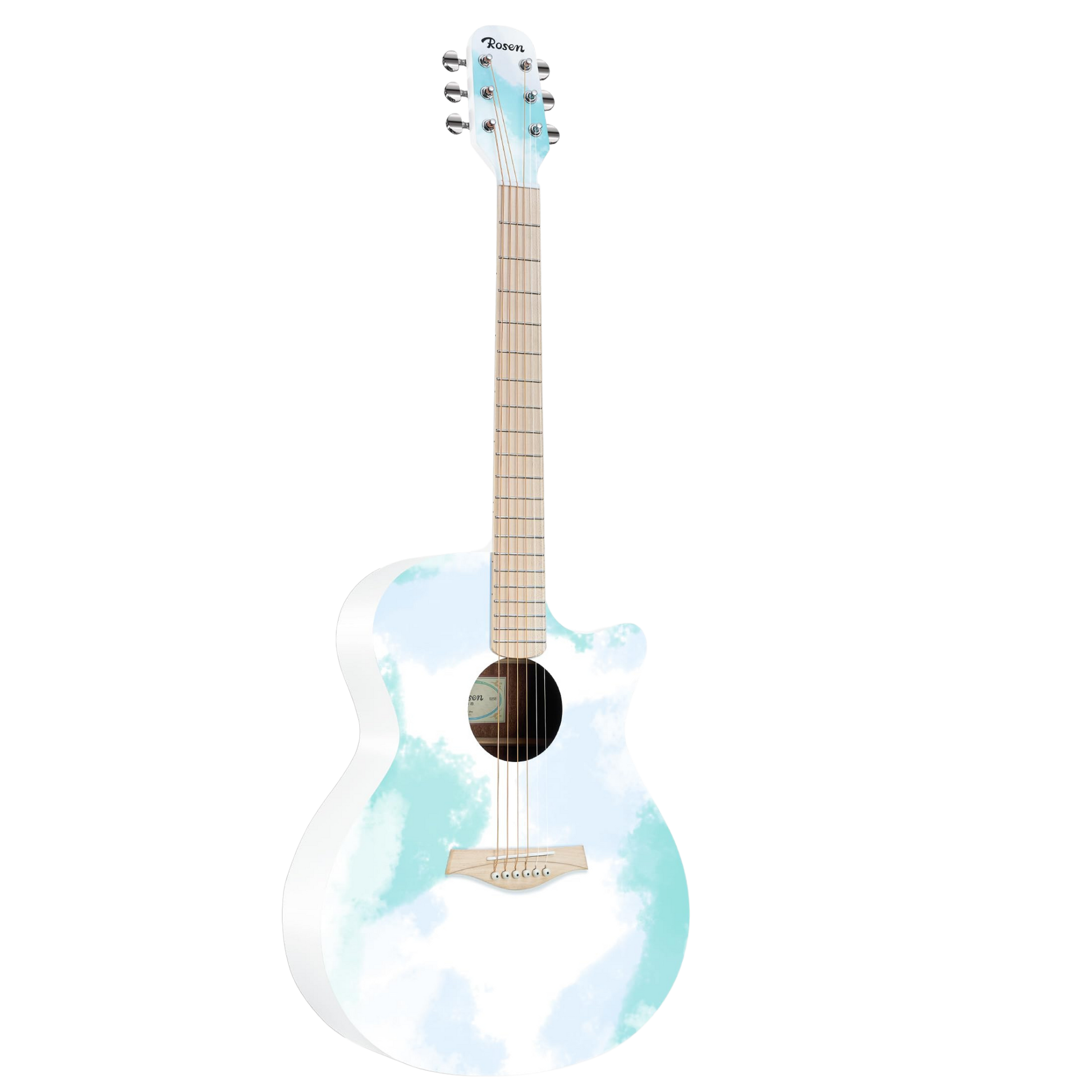 Đàn Guitar Acoustic Rosen G11A Mahogany - Neo Series, Colorful - Việt Music