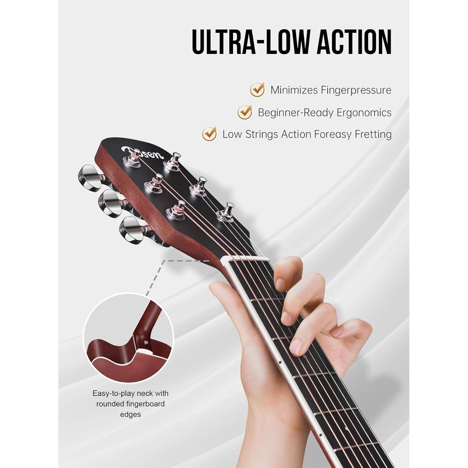 Đàn Guitar Acoustic Rosen G12A Pro - Neo Series - Việt Music
