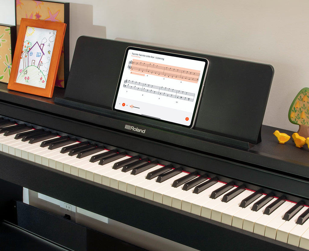 Roland RP107 kết nối Roland Piano App