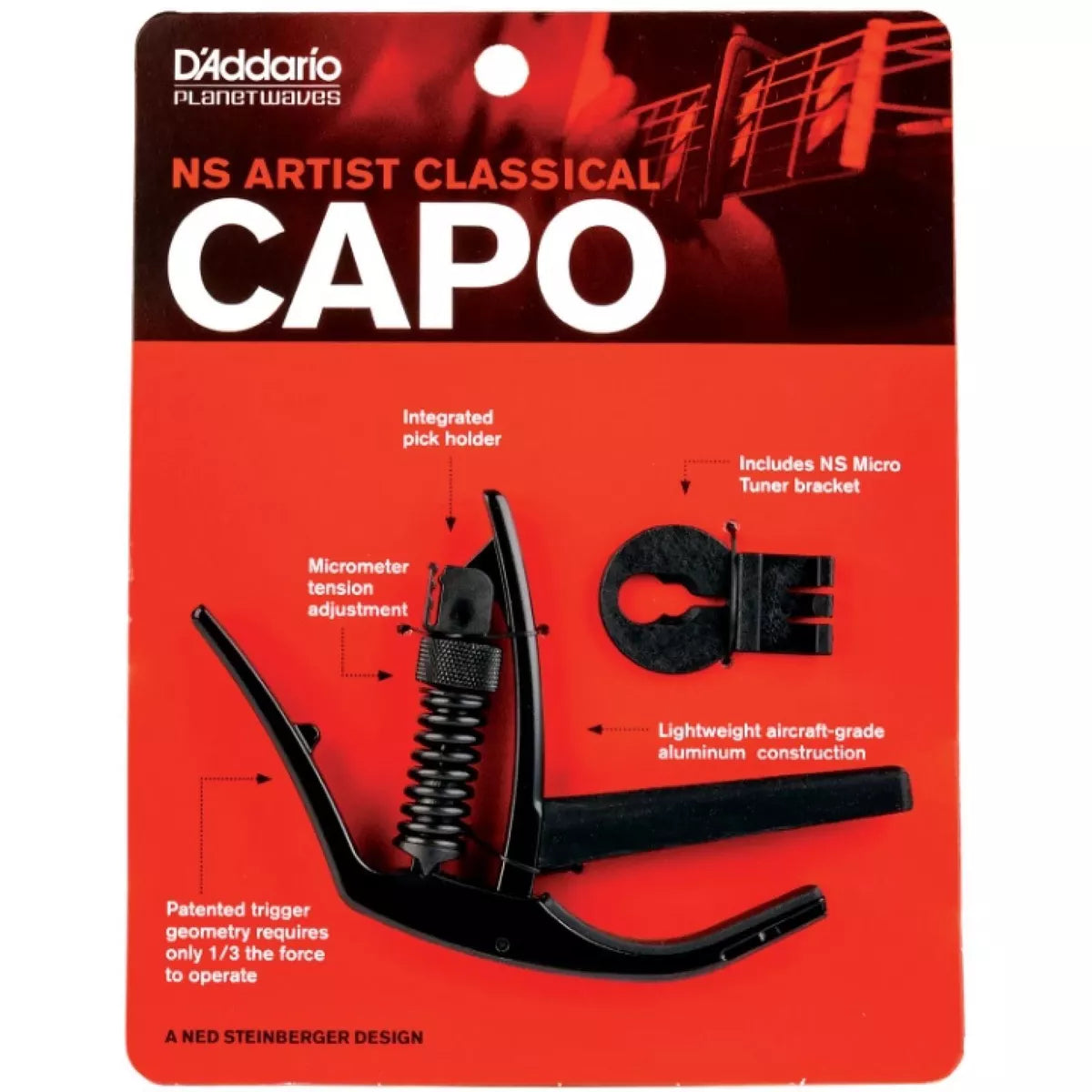 Capo Đàn Guitar D'Addario PW-CP-13 NS Artist - Việt Music