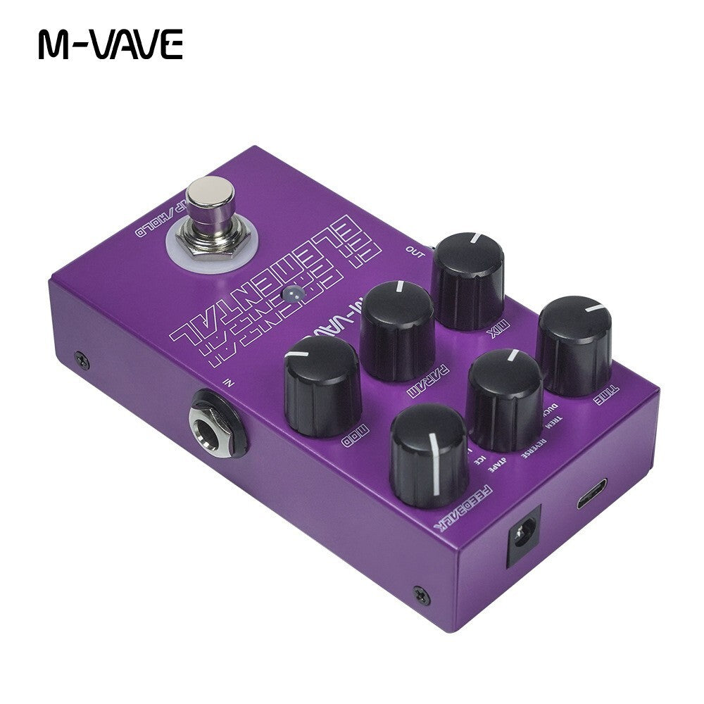 Pedal Guitar Điện Stereo Digital Modeling Delay Effect - Việt Music