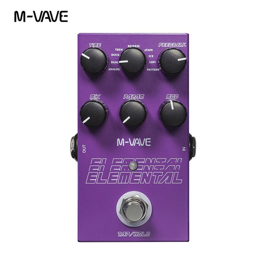 Pedal Guitar Điện Stereo Digital Modeling Delay Effect - Việt Music