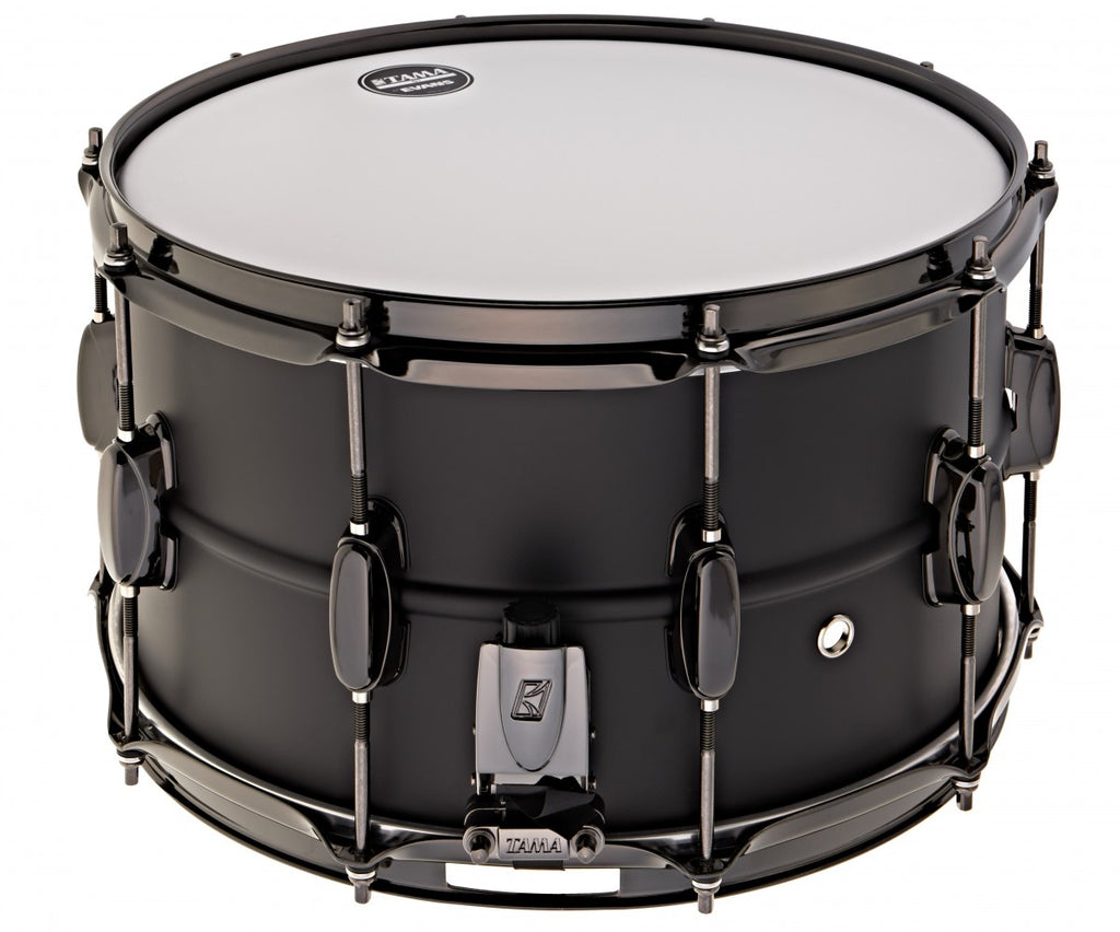 Trống Snare TAMA LST148 SLP Big Black Steel, Matte Black Nickel