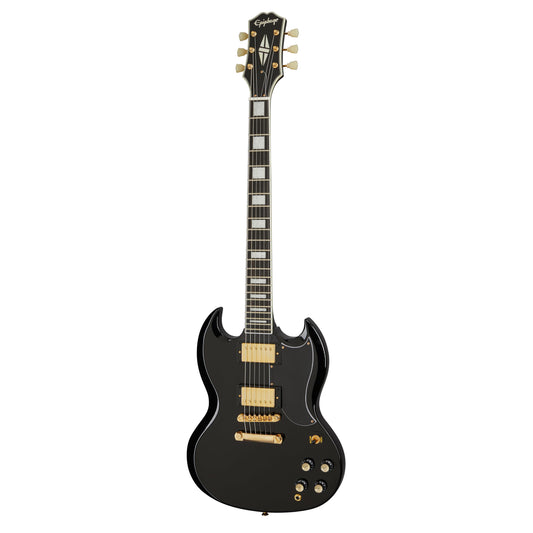Đàn Guitar Điện Epiphone SG Custom HH, Ebony Fingerboard, Ebony - Việt Music