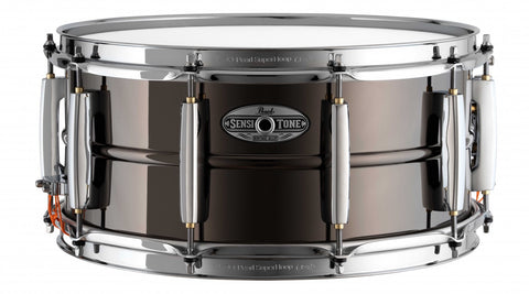 Pearl Sensitone Heritage 合金黑色/黃銅小鼓