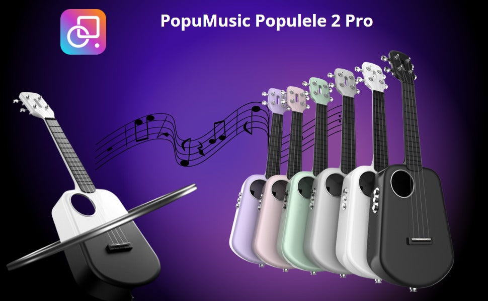 Đàn Ukulele Concert PopuMusic Populele 2 Pro Smart