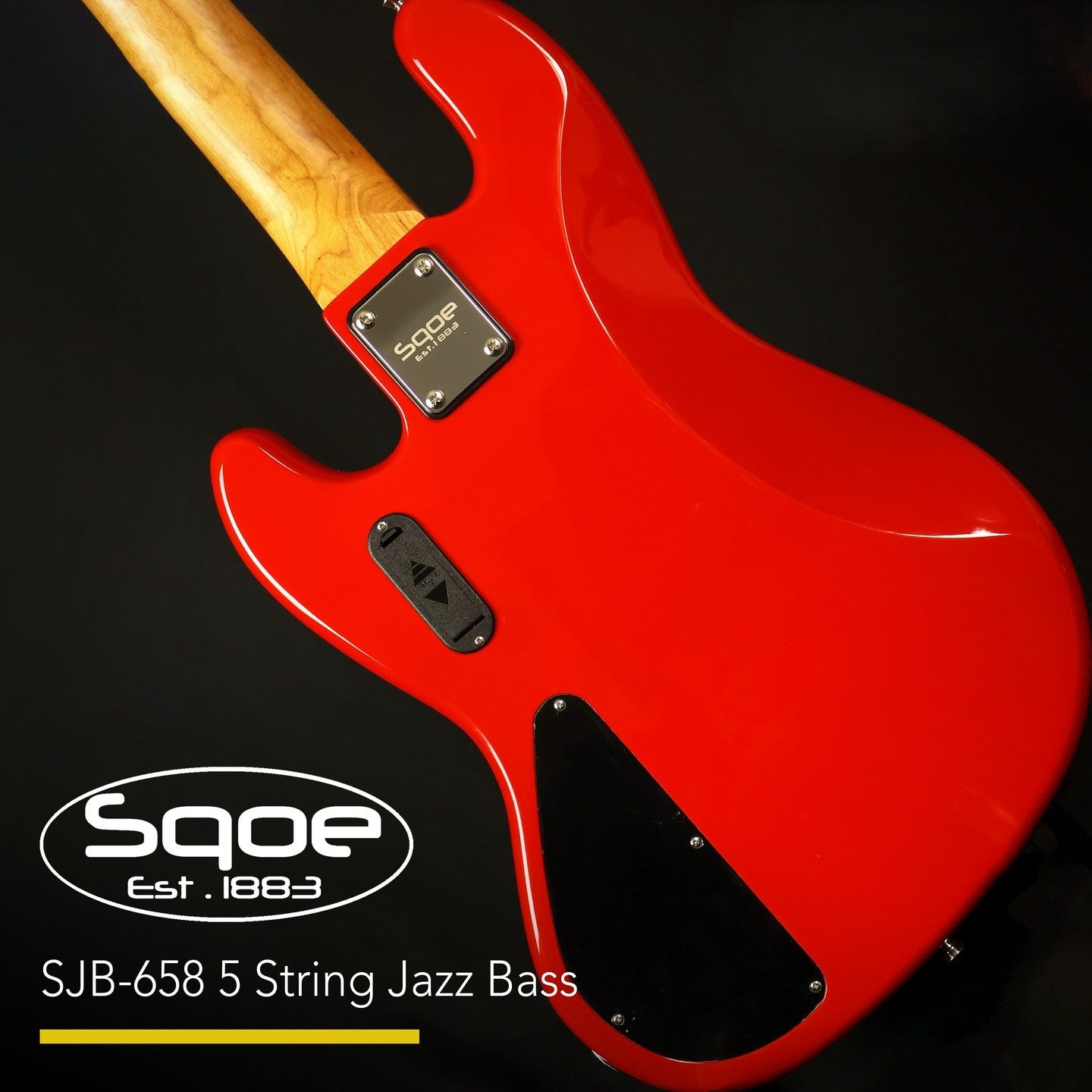 Đàn Guitar Bass Sqoe SJB658 SHS, Maple Fingerboard - 5 Strings - Việt Music