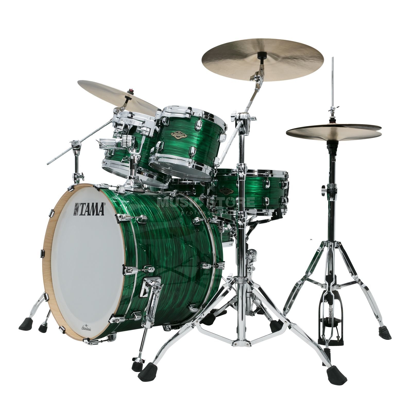 Trống Cơ Tama Starclassic Walnut/Birch WBR42S (22B/10T-12T/16F), Duracover Wrap Finishes - Việt Music