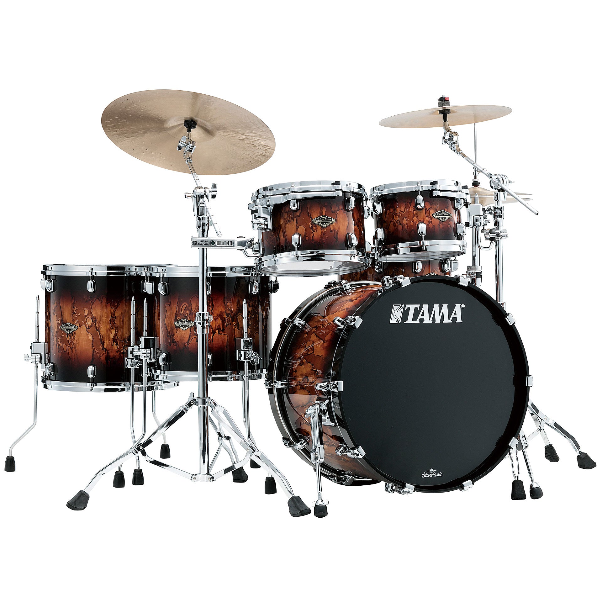 Trống Cơ Tama Starclassic Walnut/Birch WBS52RZS (22/12-10/16/14) - Việt Music