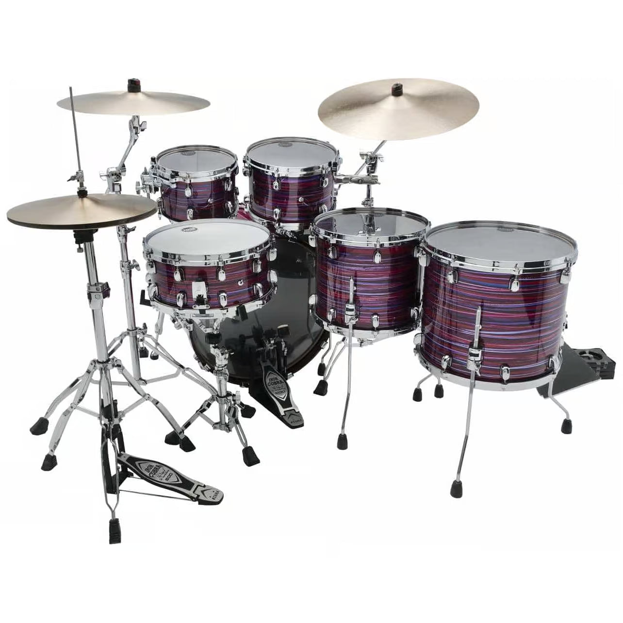 Trống Cơ Tama Starclassic Walnut/Birch WBS52RZS (22B/10T-12T/14F-16F), Lacquer Finishes - Việt Music