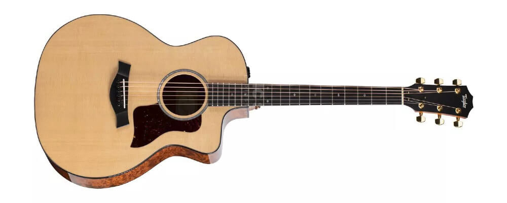 Taylor 吉他 214ce Deluxe LTD 絎縫沙比利