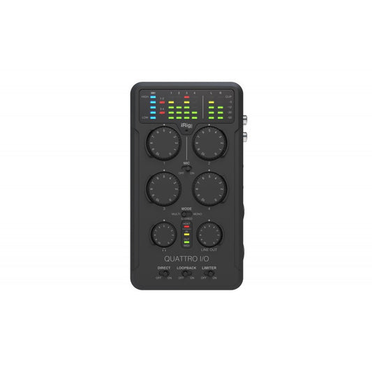 Thiết Bị Thu Âm IK Multimedia IRig Pro Quattro I/O Deluxe - Việt Music