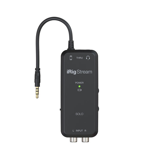 Thiết Bị Thu Âm IK Multimedia IRig Stream Solo - Việt Music