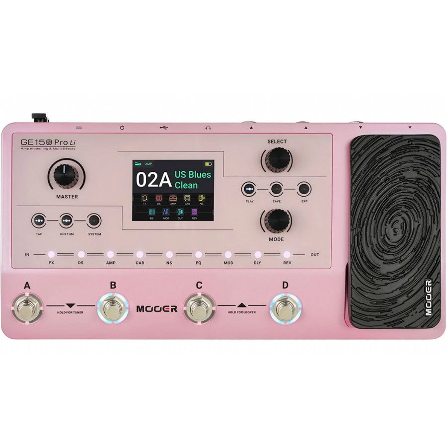 Pedal Guitar Mooer GE150 Pro / GE150 Pro Li - Multi-FX - Việt Music