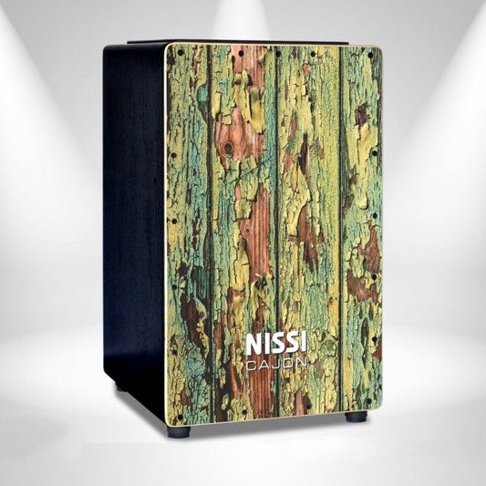 Trống Cajon Nissi CJPLW-712P Vỏ Cây - Việt Music