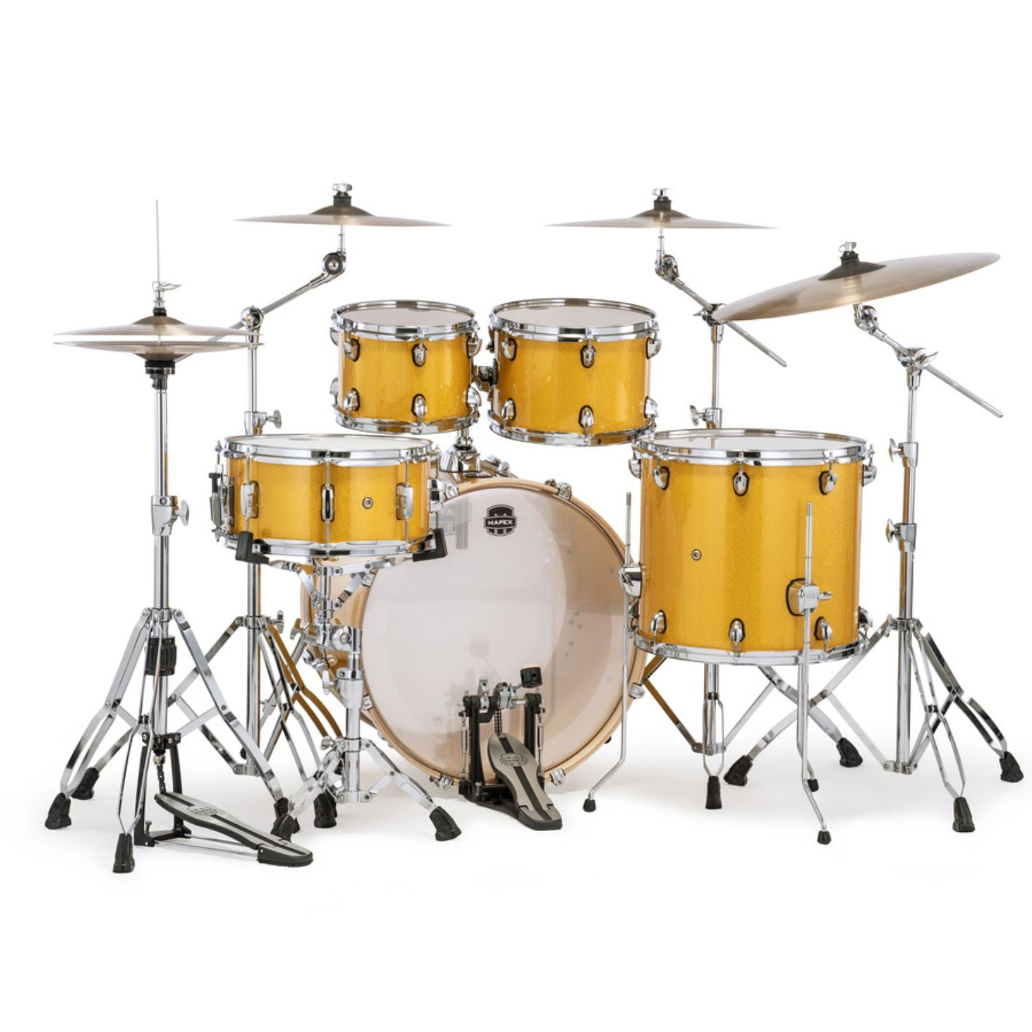 Trống Cơ Mapex Mars Birch MA529SF (22/10 - 12/16/14) + Hardware L4HPACK 400 Series + Cymbal PAISTE PST3 - Việt Music