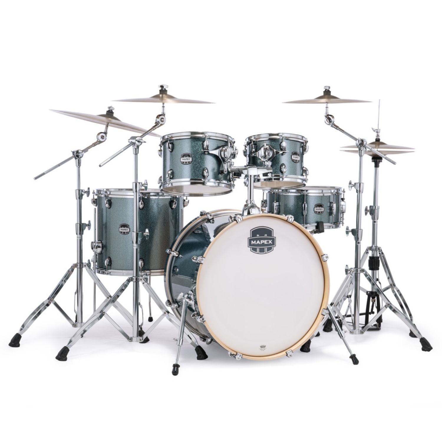 Trống Cơ Mapex Mars Birch MA529SF (22/10 - 12/16/14) + Hardware L4HPACK 400 Series + Cymbal PAISTE PST3 - Việt Music