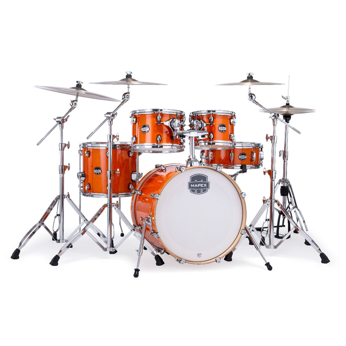 Trống Cơ Mapex MM529SF Mars Maple 5-Piece Rock Shell Pack - Việt Music