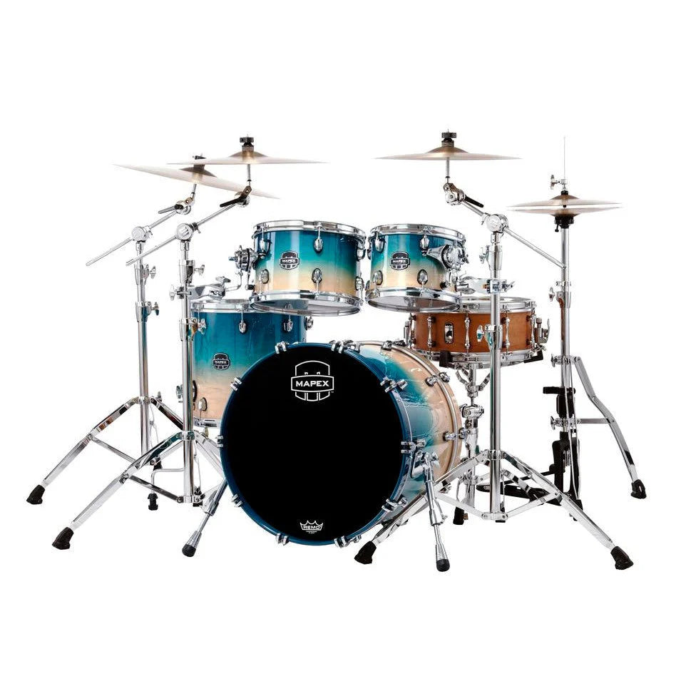 Trống Cơ Mapex Saturn Maple - Walnut Hybrid SR504X (20/10-12/14) - Việt Music