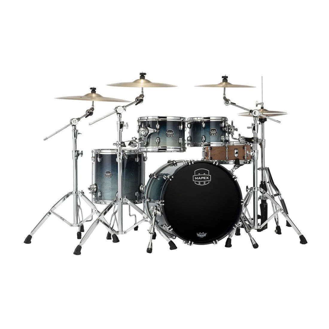 Trống Cơ Mapex Saturn Maple - Walnut Hybrid SR504X (20/10-12/14) - Việt Music