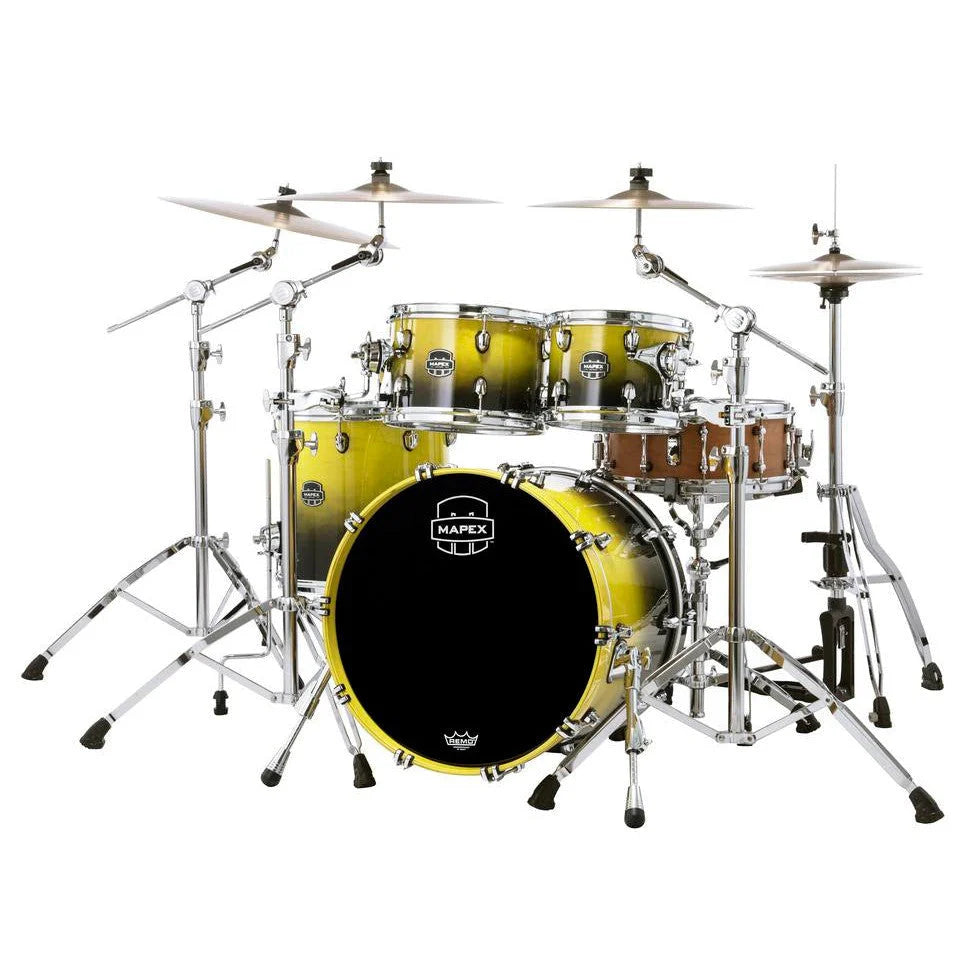 Trống Cơ Mapex Saturn Maple - Walnut Hybrid SR504X (20/10-12/14) - Việt Music