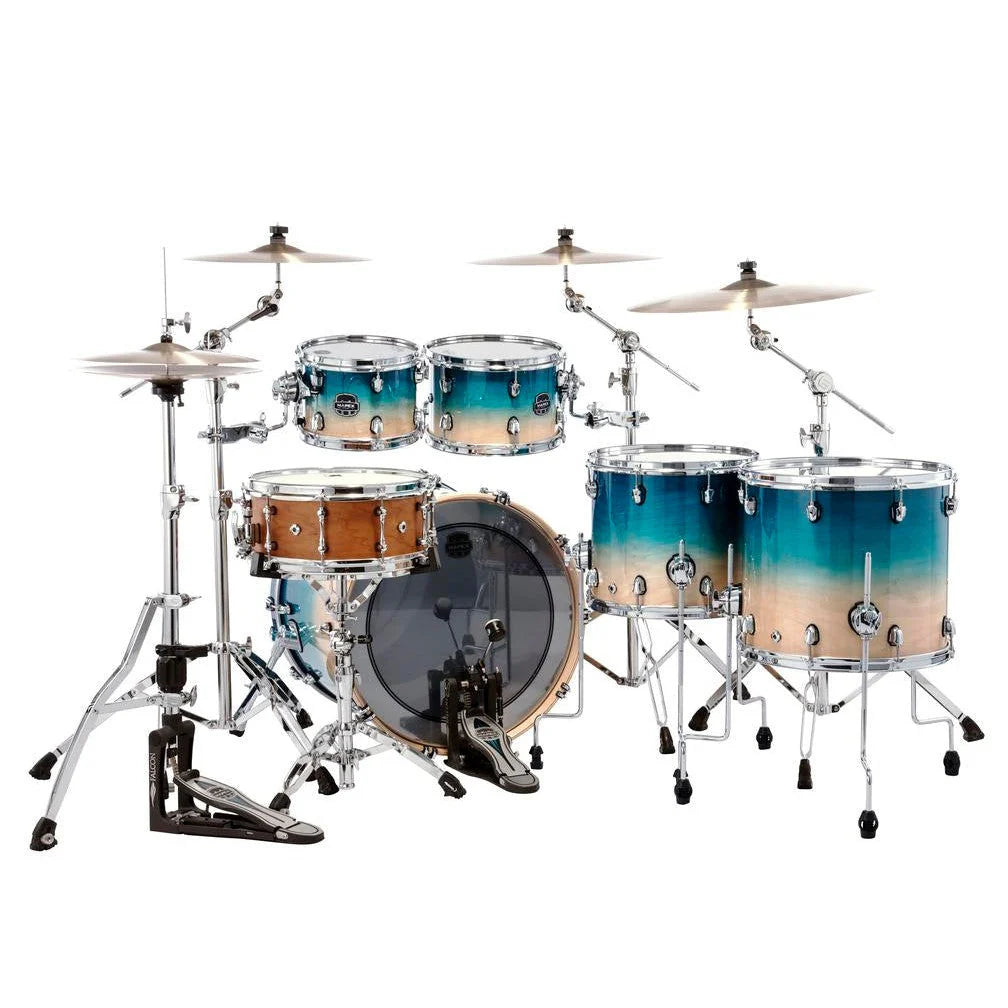 Trống Cơ Mapex Saturn Maple - Walnut Hybrid SR628XU (22/10-12/14/16) - Việt Music