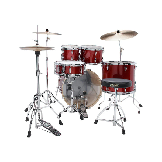 Trống Cơ Tama Imperialstar IP50H6W (20/10-12/14/14 + Hardware) Matching Wood Hoops - Việt Music