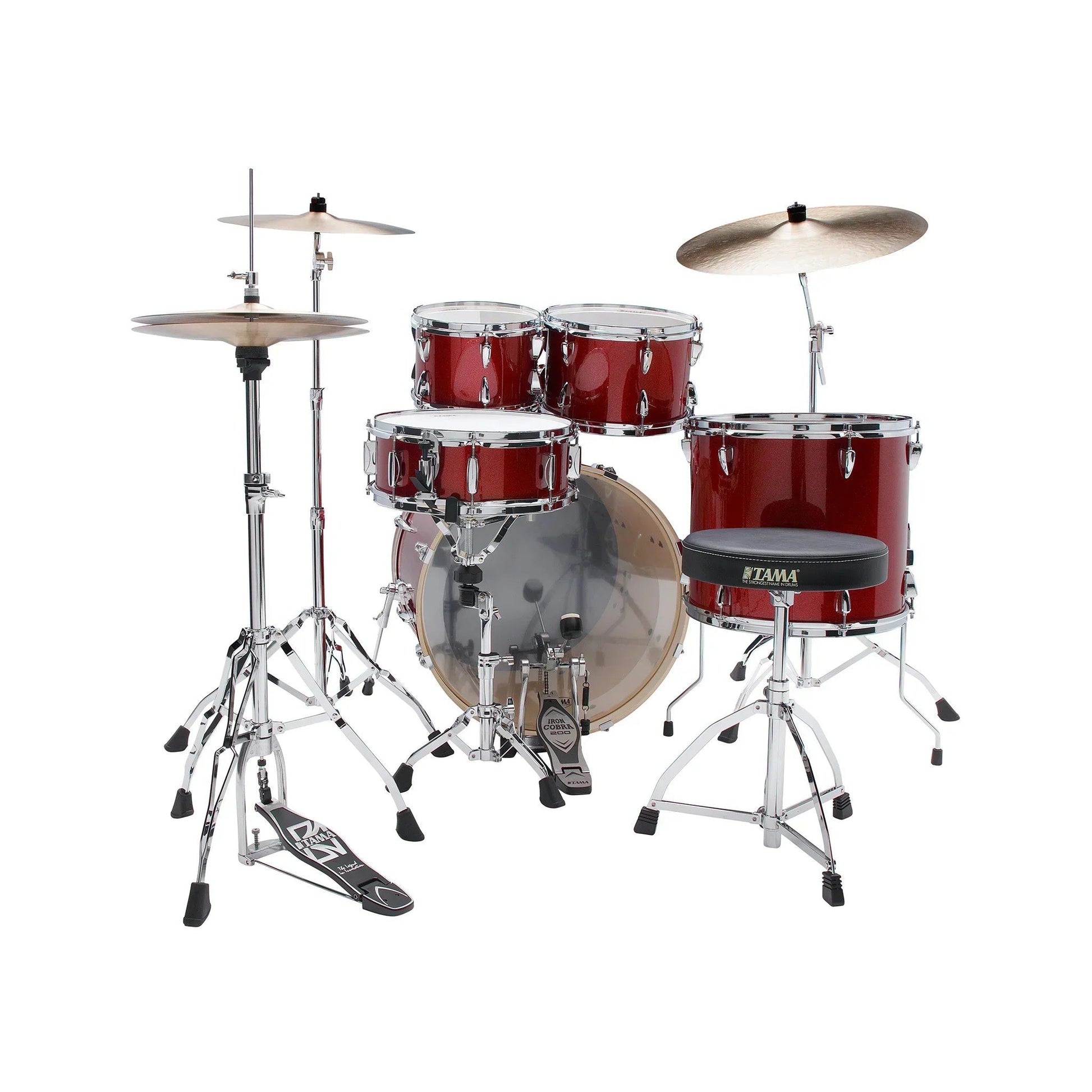 Trống Cơ Tama Imperialstar IP58H6W (18/10-12/14/14 + Hardware) Matching Wood Hoops - Việt Music