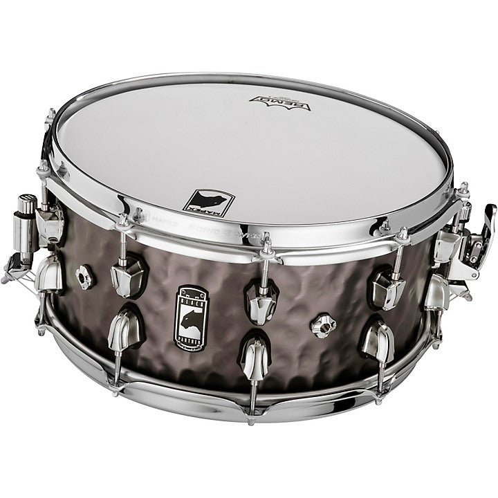 Trống Snare Mapex Black Panther Persuader Snare Drum 14 x 6.5 in. Hammered Brass Antique Nickel Plated - Việt Music
