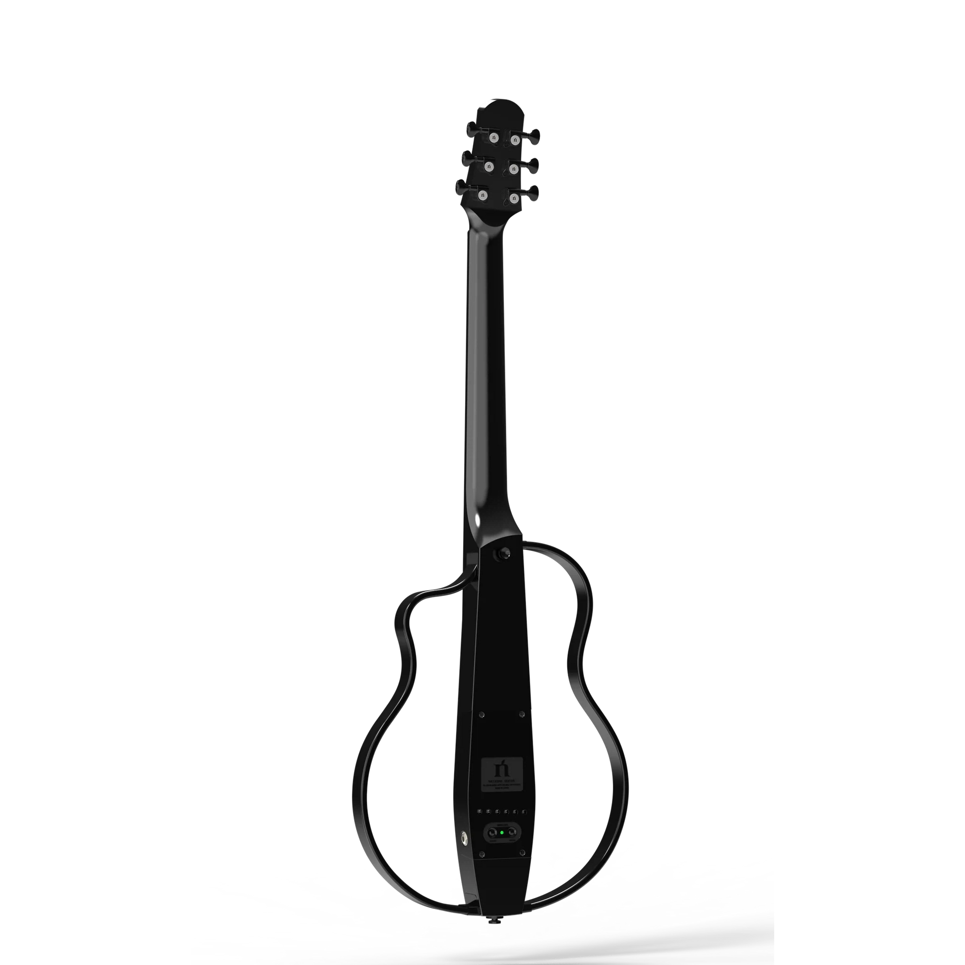 Đàn Guitar Silent Acoustic Natasha NBSG, Black - Việt Music