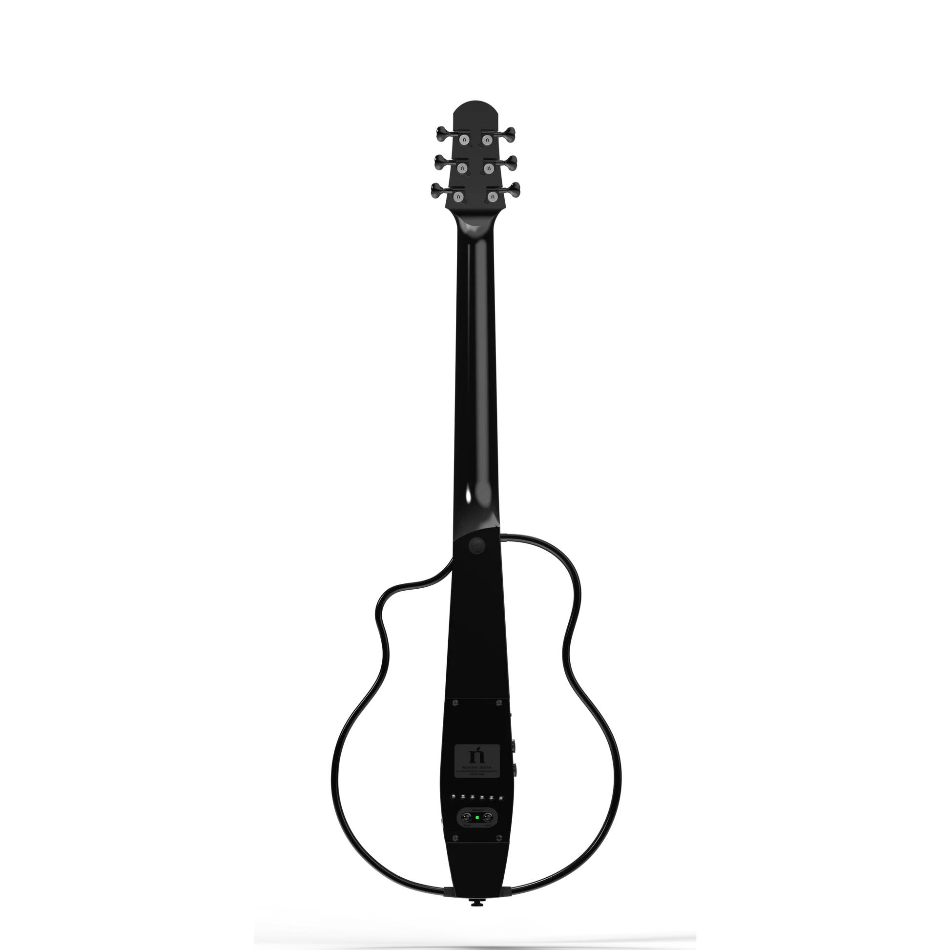 Đàn Guitar Silent Acoustic Natasha NBSG, Black - Việt Music