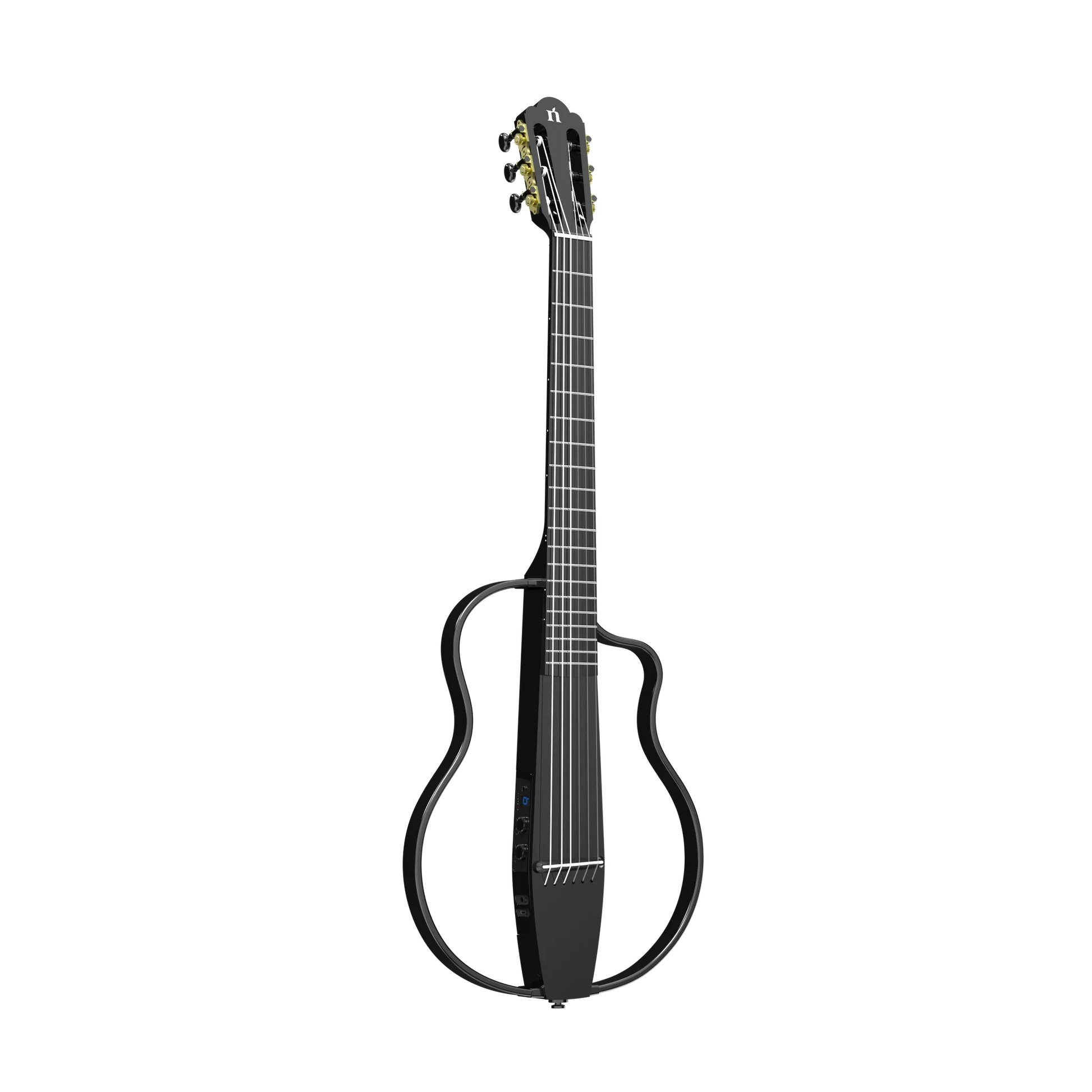 Đàn Guitar Silent Classic Natasha NBSG Nylon, Black - Việt Music