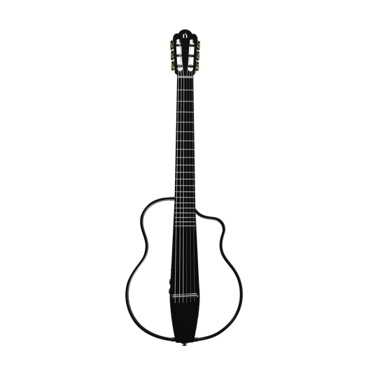 Đàn Guitar Silent Classic Natasha NBSG Nylon, Black - Việt Music